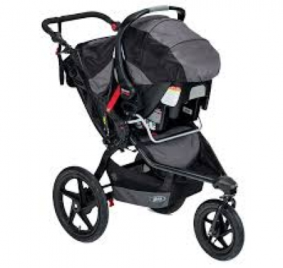 BOB stroller w/car seat attachment